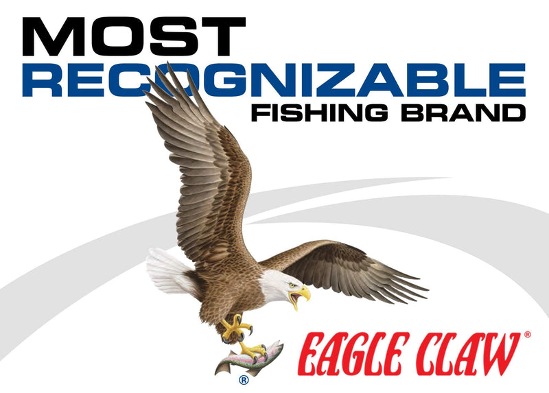 Eagle Claw PANFISH/Crappie Hook Assortment, Fishing Hooks for Freshwater PANFISH/Crappie, 80 Hooks, Sizes 2 to 8, Brown, One Size (619H) - BeesActive Australia