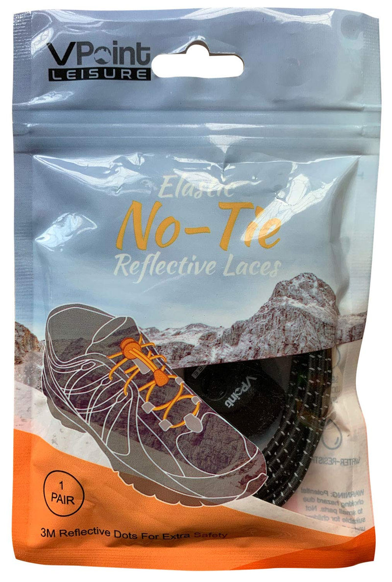 Precision Hydration Electrolyte Tablets - 4 Tubes of 10 x Tabs (1000 Strength). Bundled with a Pack of VPoint Leisure Elastic No-tie Reflective Shoe Laces - BeesActive Australia