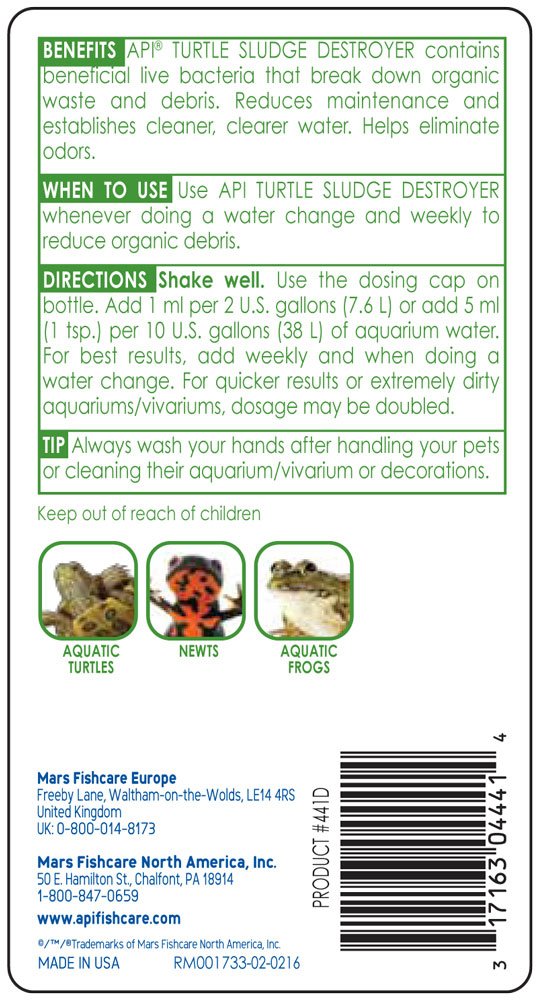 API Turtle Sludge Destroyer, 8-Ounce [2-Pack] - BeesActive Australia