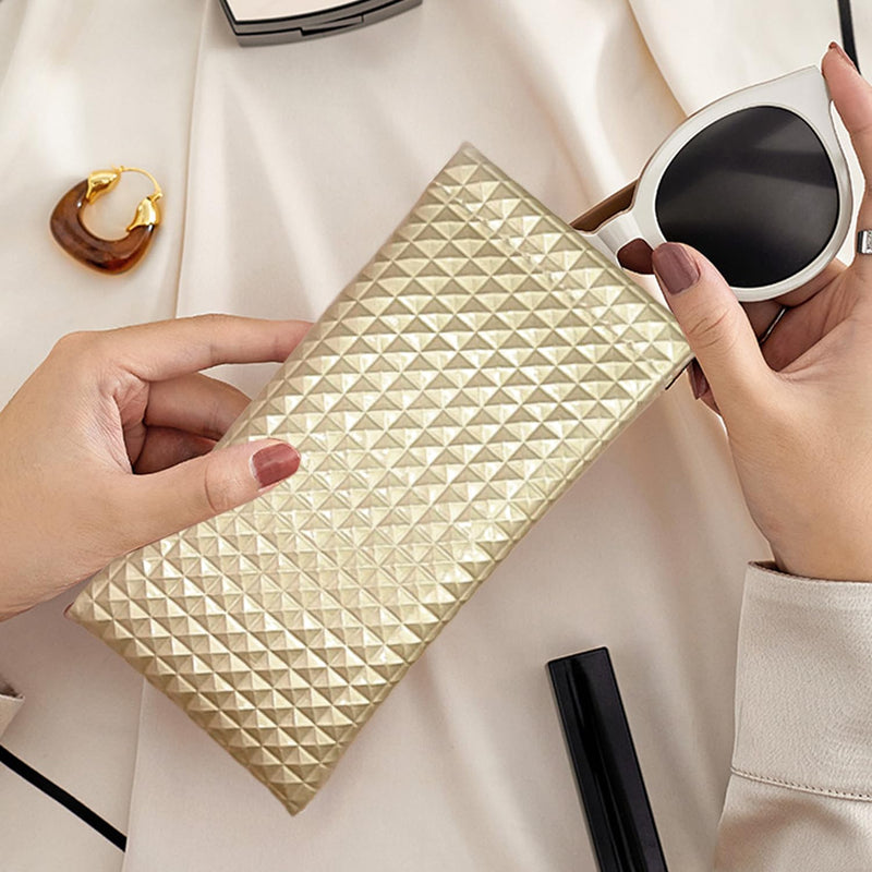GVSAVY 3 Pieces Of Pu Leather Glasses Bags, Glasses Case, Suitable For Sunglasses, Sunglasses, Reading Glasses, Myopia Glasses, A Variety Of Colors Are Available, Suitable For Men And Women - BeesActive Australia