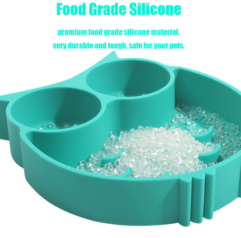 Slow Feeder Dog Bowl for Dogs & Cats, Dog Bowl with Suction Cups, Dog Puzzle Toys, Slow Feeder Bowl for Boredom and Anxiety Reduction. - BeesActive Australia