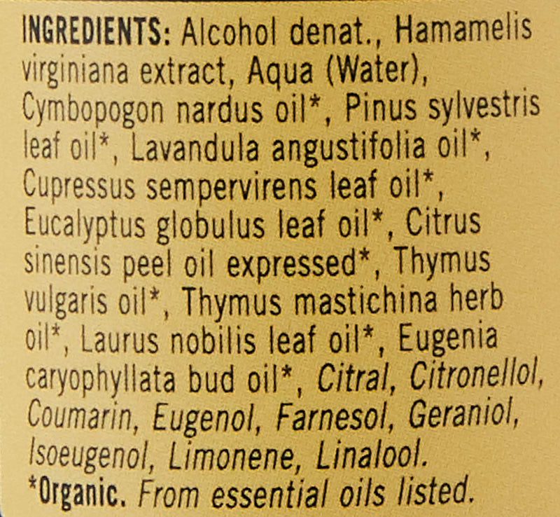 Neal's Yard Remedies | Citronella Formula Body Freshener for Cooling and Refreshing Body With Citrus Extracts, Essential Oils & Vitamin C | 100ml - BeesActive Australia