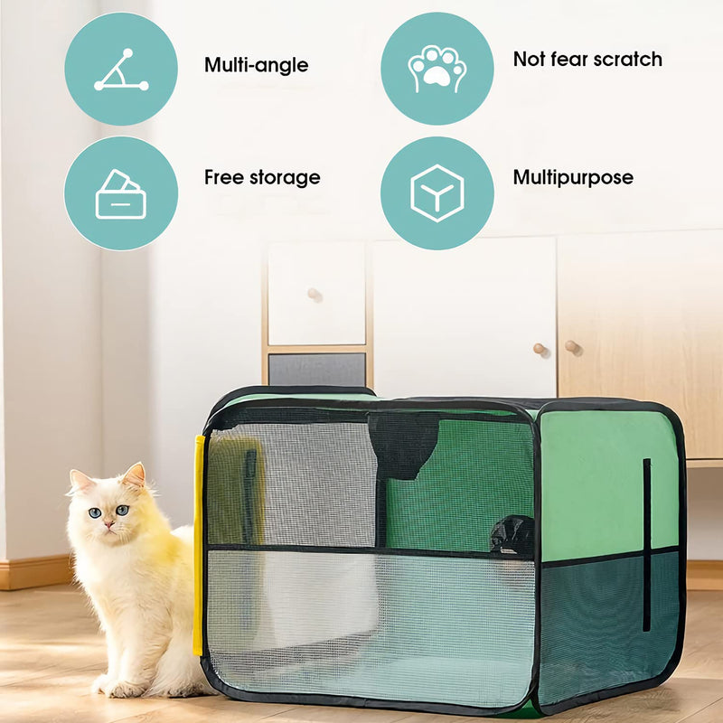 Shinecom Pet Drying Box Portable Foldable Pet Dry Room Pet Hair Dryer Clean Grooming House Dryer Cage for Cats/Dogs - BeesActive Australia