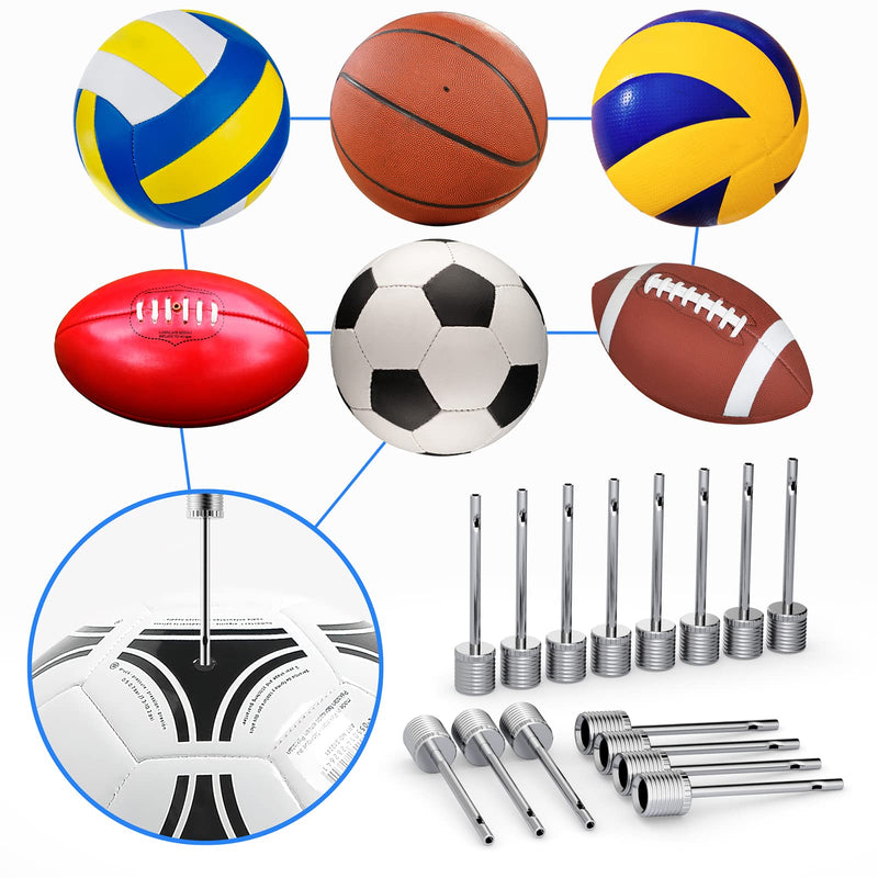 Motorenbau Air Pump Needle 35pcs, Ball Pump Inflation Needle for Basketball, Football, Soccer, Volleyball or Rugby Balls Replacement Ball Pump Pin Air Inflating Pin with Storage Box - BeesActive Australia
