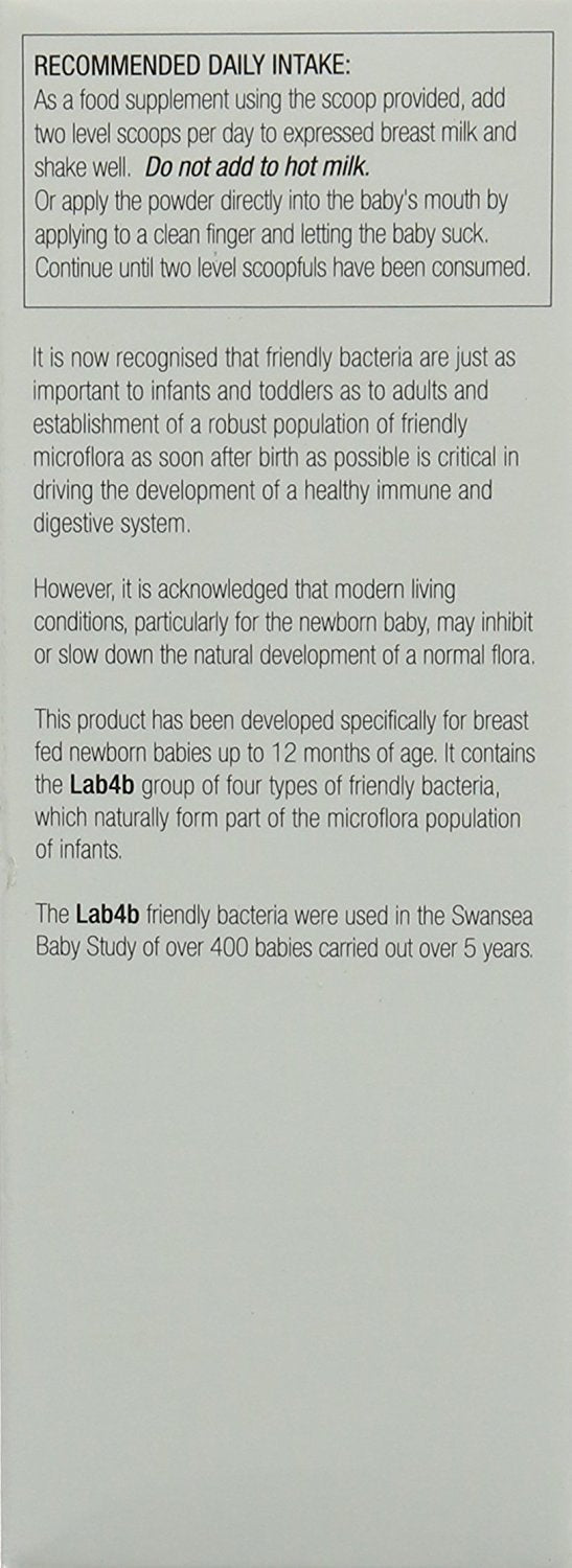 Proven Probiotics Lactobacillus & Bifidus for Breast Fed Babies - Full of Lab4 Friendly Bacteria - BeesActive Australia
