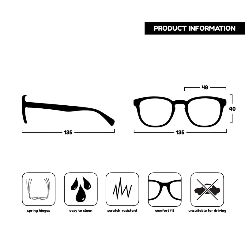 Opulize Pop Retro Round Smooth Matt Blue Mens Womens Reading Glasses Spring Hinges R2-3 +1.00 +1.00 Magnification - BeesActive Australia