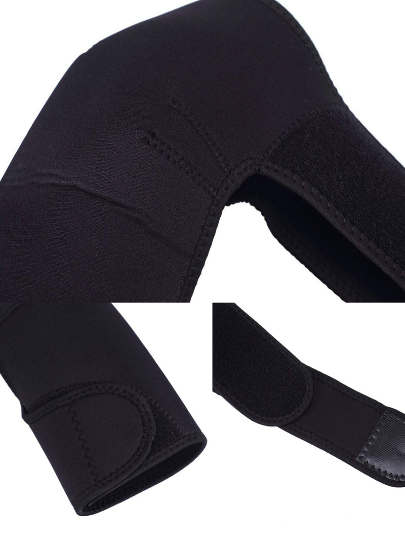 Duomi Adjustable Neoprene Right Shoulder Support Strap Arthritis Gym Sports Brace Pain Relief Injury Prevention [One Size] - BeesActive Australia