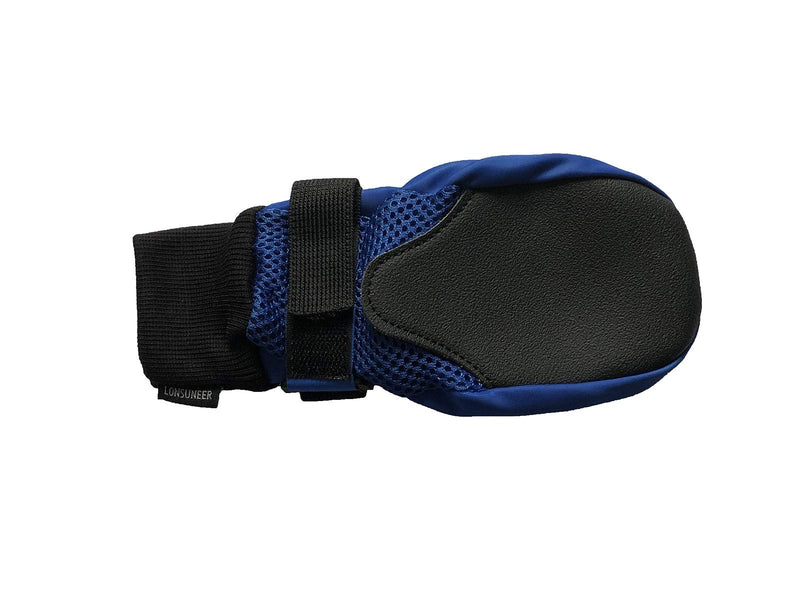 LONSUNEER Dog Boots Breathable Protect Paws Soft Nonslip Soles in 5 Sizes X-Large Blue - BeesActive Australia