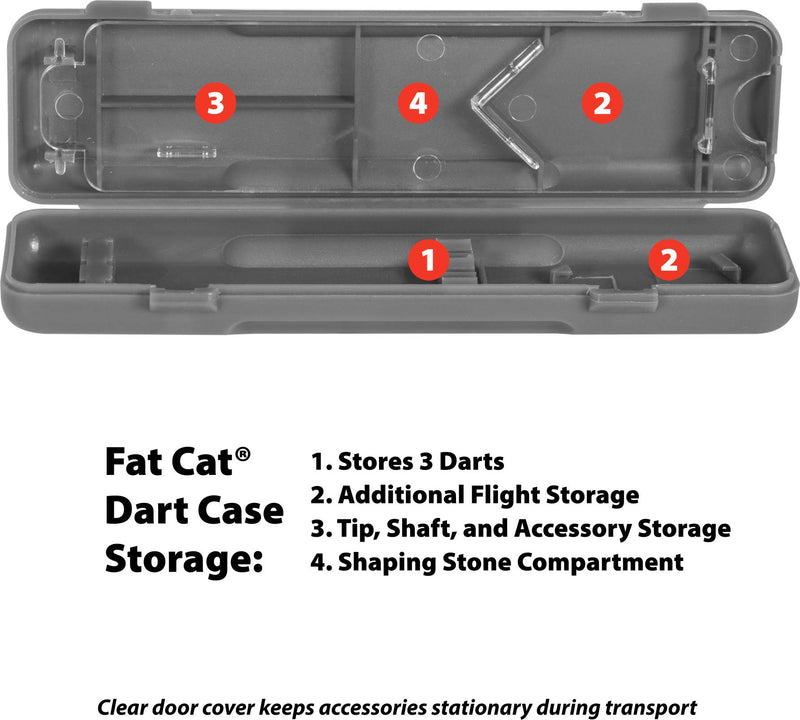 [AUSTRALIA] - Fat Cat Realtree Hardwoods HD Camo Steel Tip Darts with Storage/Travel Case, 23 Grams 