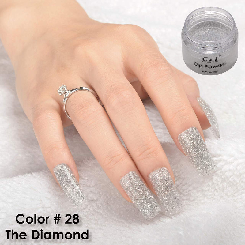 C & I Dip Powder Color No.028 The Diamond Pearl Shine Color System - BeesActive Australia