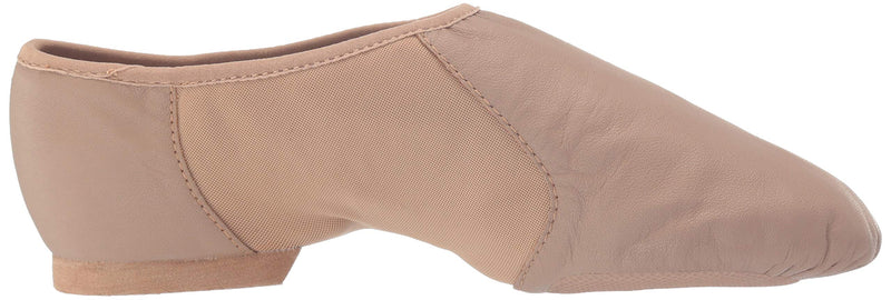 [AUSTRALIA] - Bloch Dance Women's Neo-Flex Leather and Neoprene Slip On Split Sole Jazz Shoe 8.5 Tan 