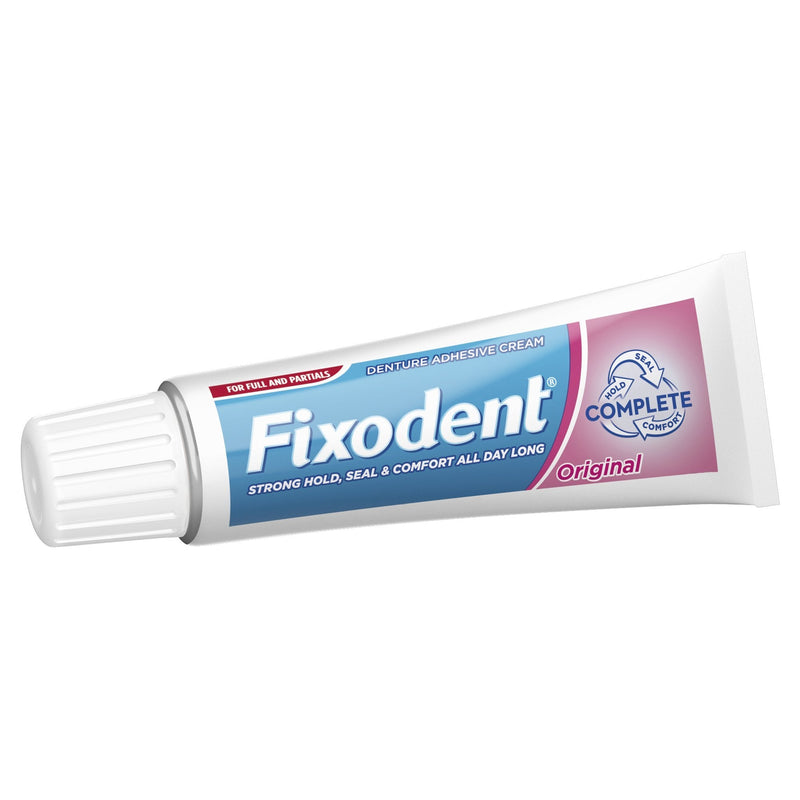 Fixodent Complete Original Denture Adhesive Cream, 47 g - Pack of 6 - BeesActive Australia