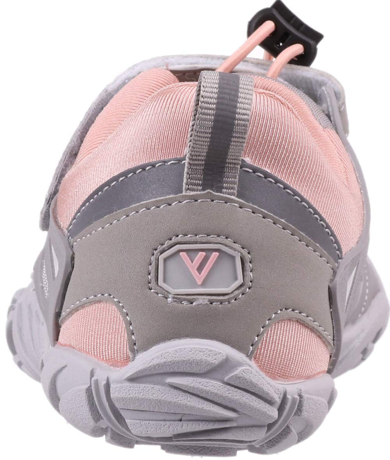 WHITIN Women's Barefoot & Minimalist Shoe | Zero Drop Sole | Trail Runner 5.5-6 1_ Pink/Grey - BeesActive Australia