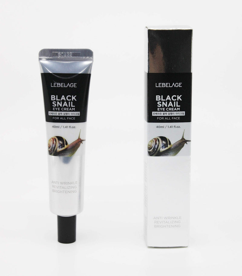 Lebelage Black Snail Eye Cream (40ml 1.41 fl.oz) - BeesActive Australia