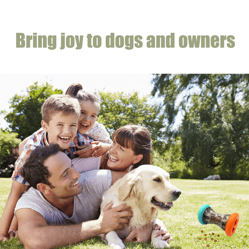 Treat Dispensing Puzzle Toys for Small Dogs,Interactive Chase Toys,Slow Feeder,Perfect Alternative to Slow Feeder Dog Bowls to Improves Pets Digestion,Barbell-Shaped Dog Toys - BeesActive Australia