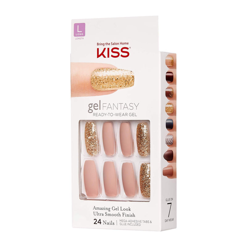 KISS Gel Fantasy Sculpted Nails-Background - BeesActive Australia