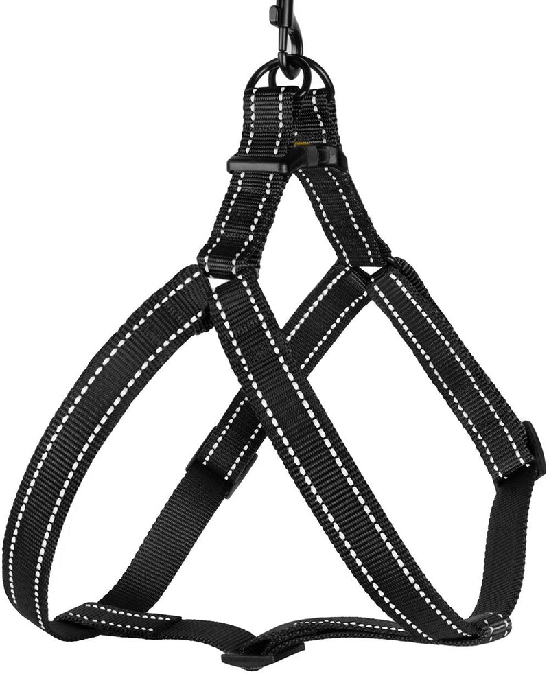 CollarDirect Reflective Dog Harness Step in Small Medium Large for Outdoor Walking, Comfort Adjustable Harnesses for Dogs Puppy Pink Black Red Purple Mint Green Orange Blue - BeesActive Australia