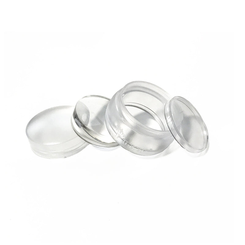 PUEEN 3.5cm Upgraded HD Chunky Clear Transparent Soft Stamper and Scraper Set - Nail Art - Stamping Tools - Clear - BH000706 - BeesActive Australia