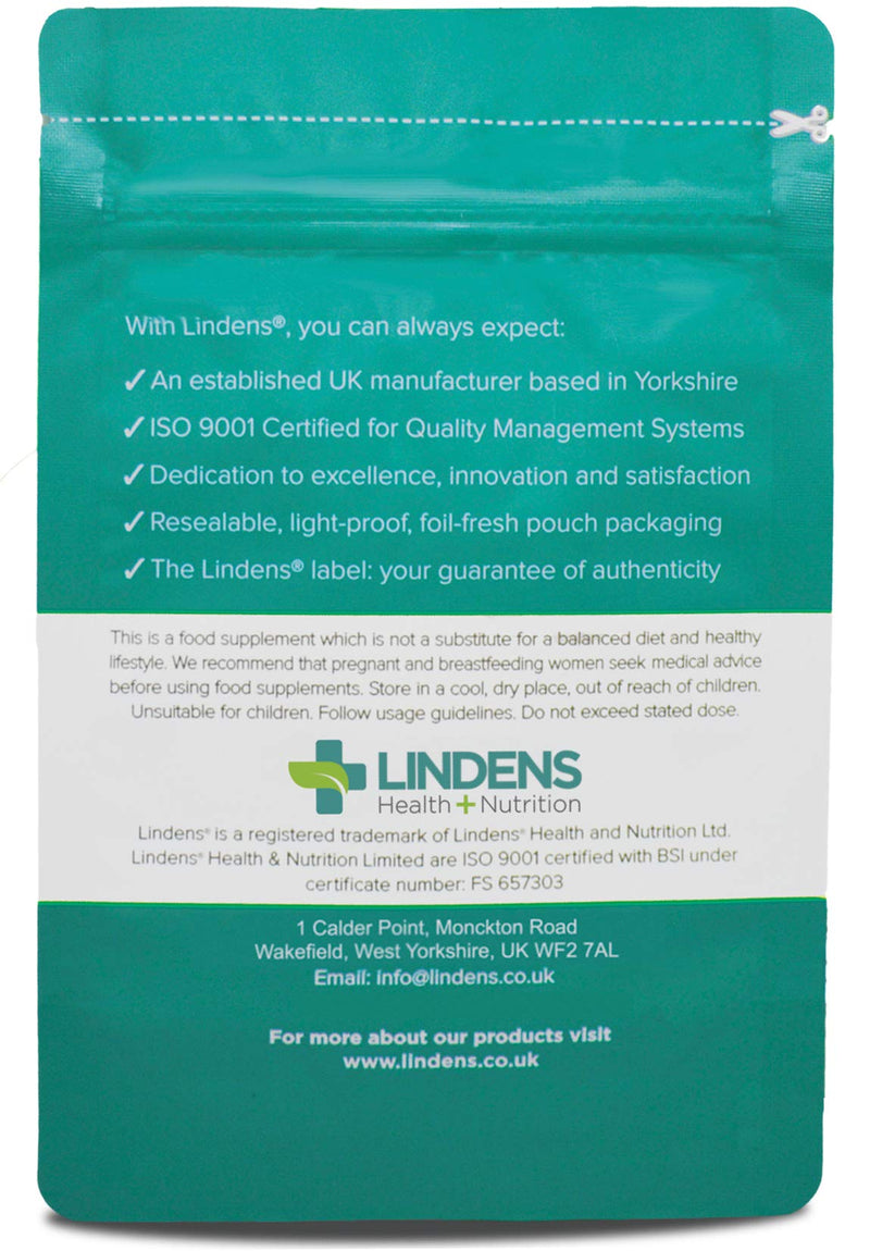Lindens Calcium Magnesium & Vitamin D Tablets - 120 Pack - Contributes towards bone health, supports normal muscle function, healthy teeth & general immune health - UK Manufacturer, Letterbox Friendly - BeesActive Australia