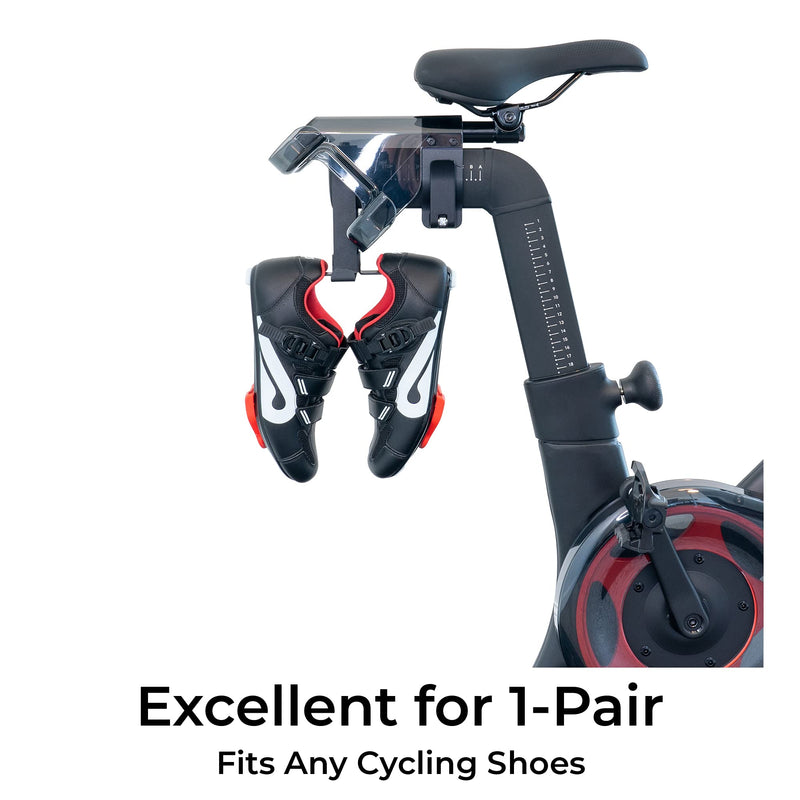 TrubliFit Metal Shoe Hanger for Peloton Bike Plus - Accessories for Peloton Bike+ - Does NOT fit Original Peloton Bike - Holds 2 Pairs of Peloton Shoes - BeesActive Australia
