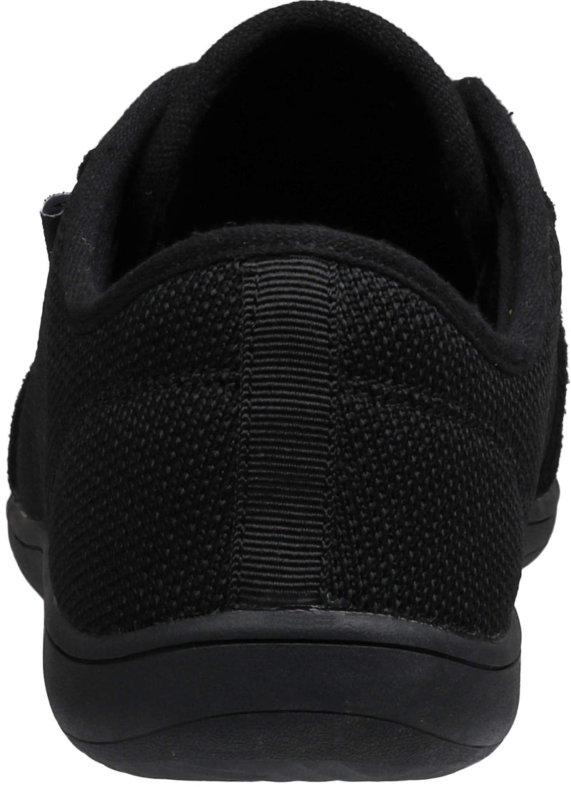 WHITIN Men's Wide Minimalist Barefoot Sneakers | Zero Drop Sole | Optimal Relaxation 13 Wide W81 | All Black - BeesActive Australia