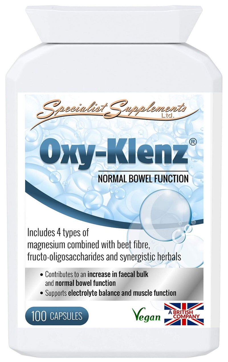 Specialist Supplements Oxy-Klenz Healthy Bowel Function 100 Capsules (Pack of 2) - BeesActive Australia