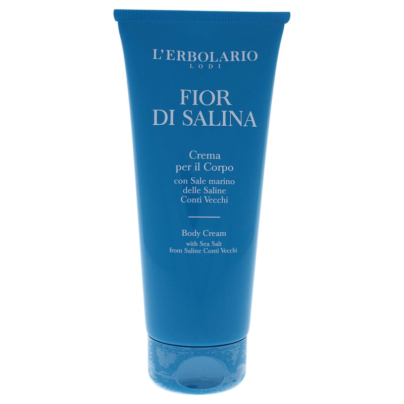 L'Erbolario Fior Di Salina Body Cream wih Citrus Scent -Makes Skin Silky and Smooth Made with Sea Salt from Saline Conti Vecchi, 6.7 Oz - BeesActive Australia