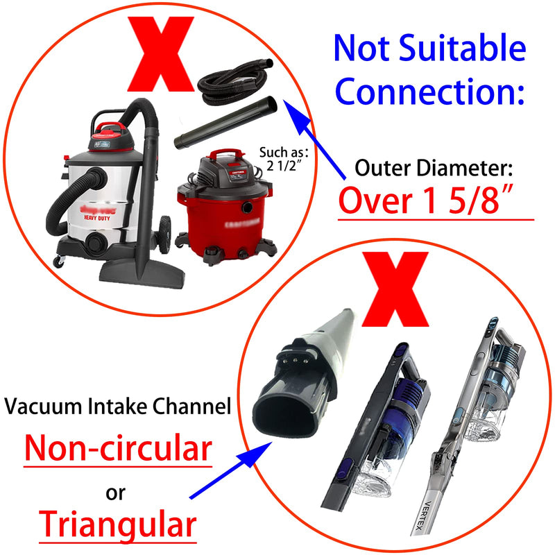 Pet Brush Vacuum Groomer Attachment - Shedding Deshedding Grooming Tool Hair Remover Great for Dogs Cats Fur, Groom Comb as Undercoat Removal, Extension Hose Adapters for Most Vacuum Cleaners - BeesActive Australia