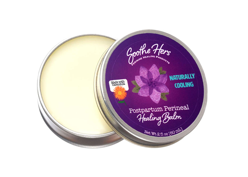 Postpartum Perineal Healing Balm by Soothe Hers | All Natural Pain Relief for New Moms | 2 oz - BeesActive Australia