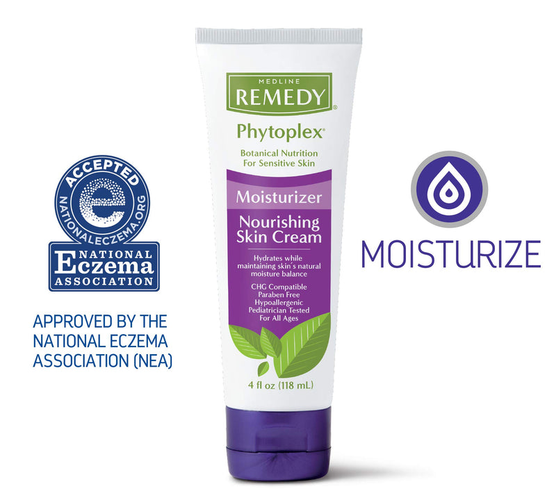 Medline Remedy Phytoplex Nourishing Skin Cream Moisturizer, 4 Fl. Oz (Pack of 2) 2 Pack - BeesActive Australia