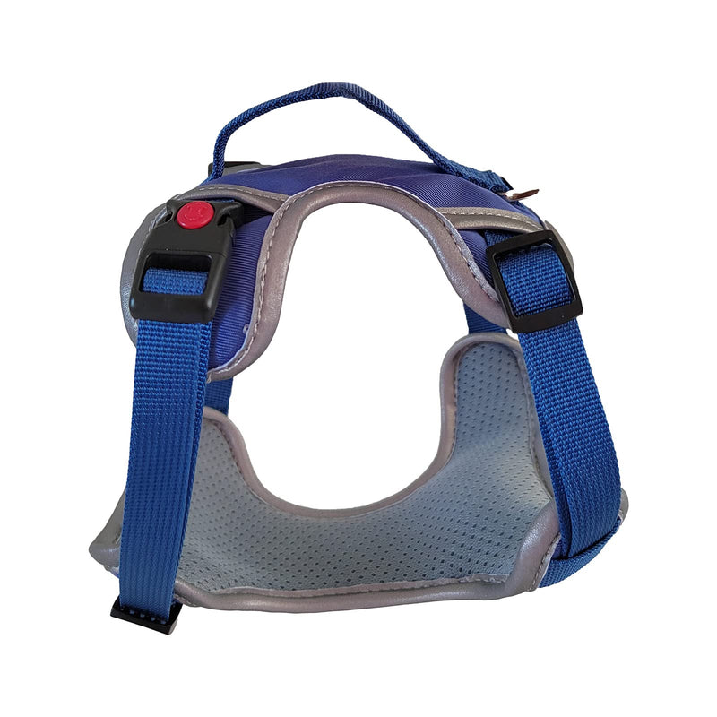 Puppy Vest Harness, Dog Outing Over Head Vest Pet Adjustable Ventilation Harness Reflective Breathable Mesh S - BeesActive Australia