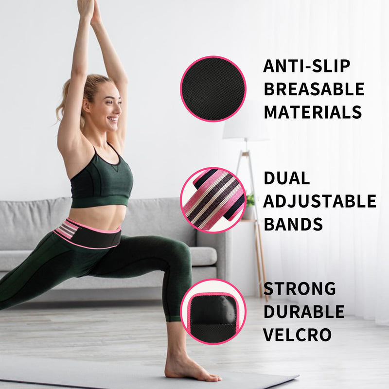 SI Belt - Sacroiliac Hip Belt for Women, Si Joint Support Belt, Sciatica Belt Relief for Sciatica Pain, Lower Back Pain, Hip, Pelvic Pain, Trochanteric Belt - Pink, Regular (Hip Size 30''-46'') Regular(Hip Size 30''-46'') - BeesActive Australia