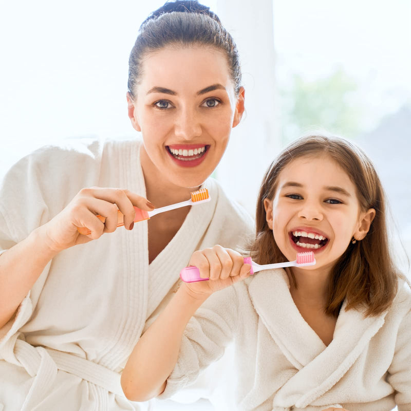 Xinzistar 4 Pieces Portable Soft Toothbrush Camping Toothbrush Travel Toothbrush Folding Travel Toothbrush for Adult Children Oral Care - BeesActive Australia