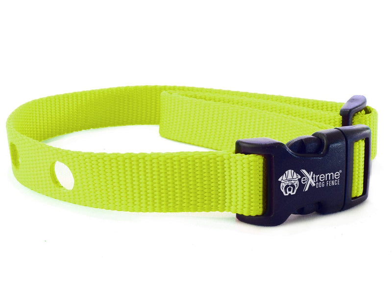 Lime Heavy Duty Nylon Replacement Dog Collar Strap with RFA-67 Batteries - Compatible with Most PetSafe In-Ground and Wireless Fence Receiver Collars (Bundle 2) - BeesActive Australia