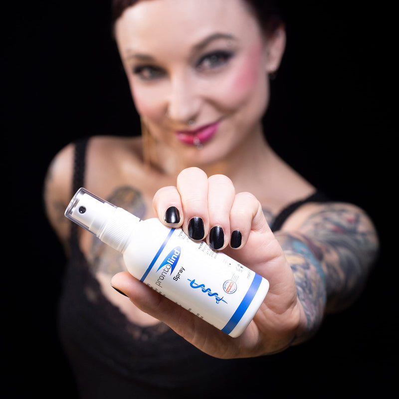 Prontolind Spray 75 ml - for Cleaning and Care of Piercings, Tunnels, Plugs and Body modifications - BeesActive Australia