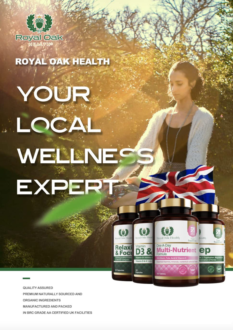 NAC Supplement - nac n-Acetyl-cysteine 600mg with l cysteine - High Bioavailability N Acetyl Cysteine 600mg Made in The UK by Royal Oak Health - 60 Capsules - BeesActive Australia