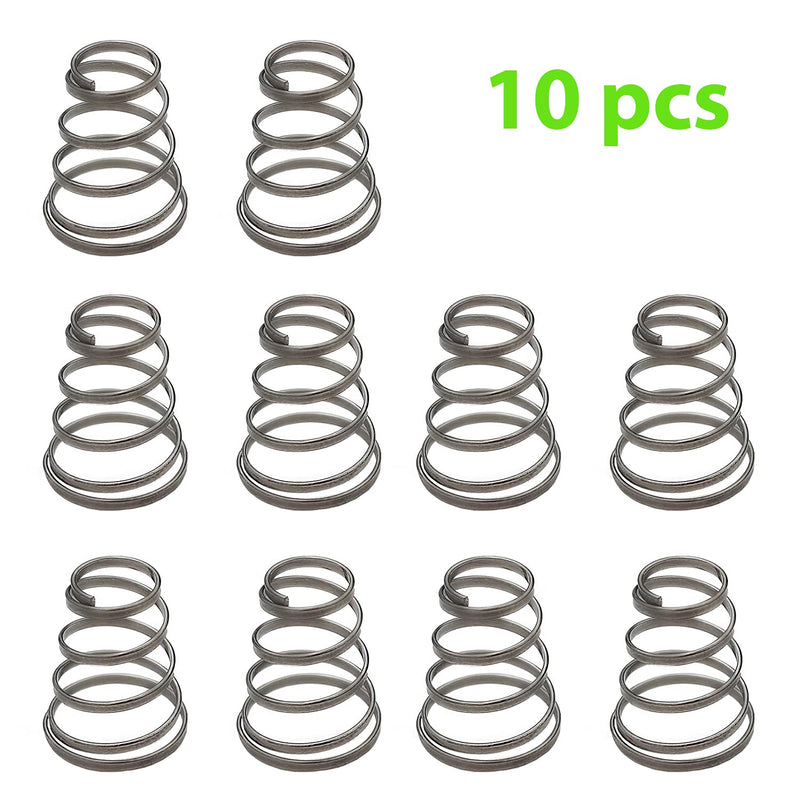 ONIPAX 4 10 20 PCS 304 Stainless Steel Bike Wheel Quick Release SKEWERS Springs 4pcs - BeesActive Australia