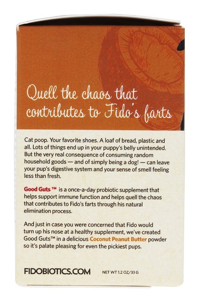 Fidobiotics, Good Guts Medium Dog, 1 Count - BeesActive Australia