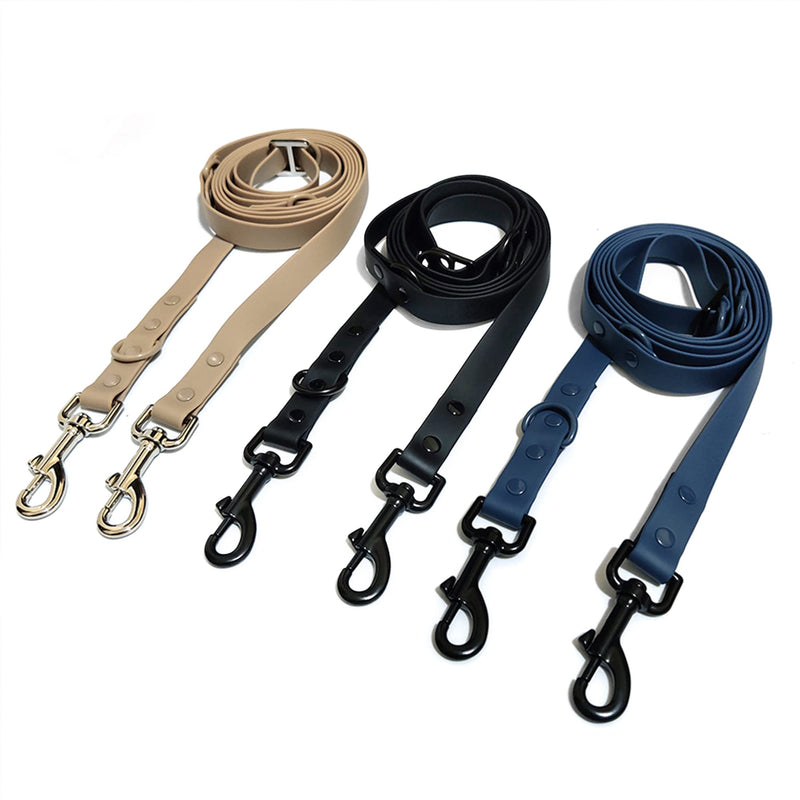WOOF ELITE Hands-Free Adjustable Waterproof Dog Leash 7 FT / 8 FT Blue - BeesActive Australia