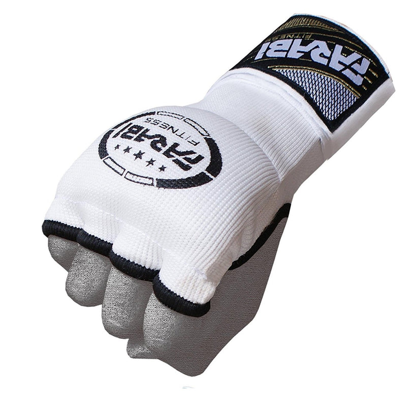 Farabi Sports Kids Hybrid Boxing Inner Gloves Punching Boxing Gloves White - BeesActive Australia