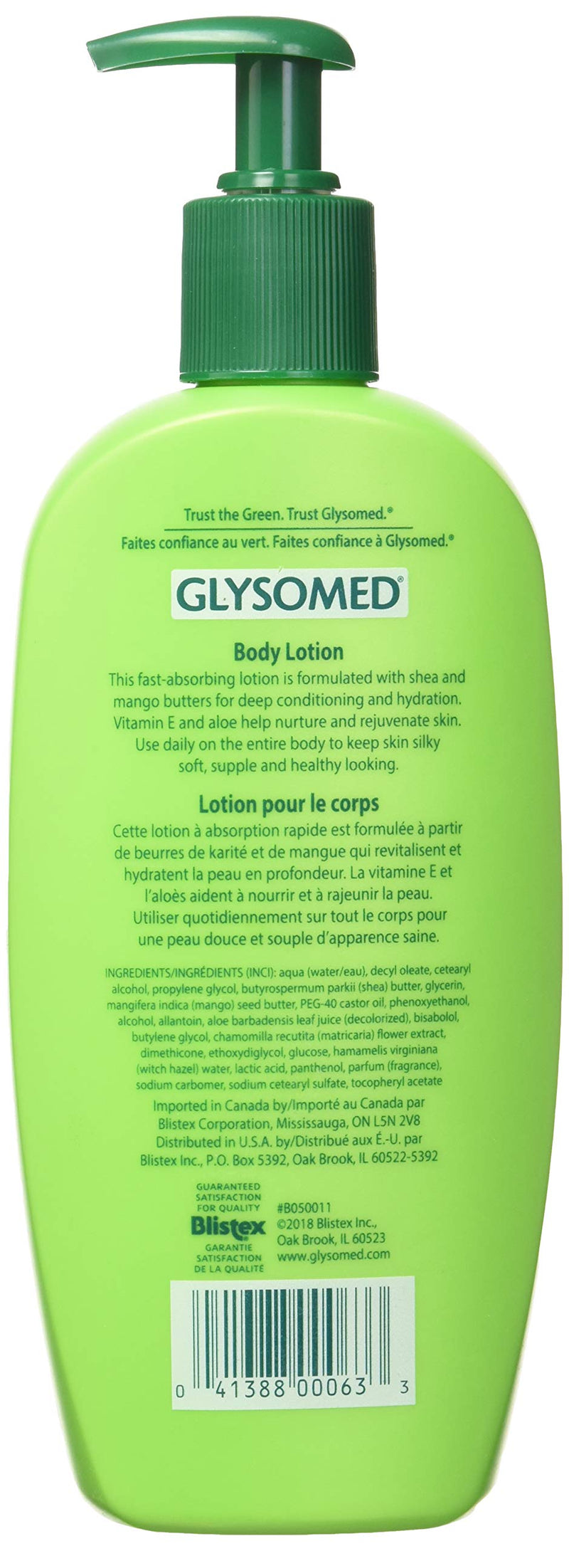 Glysomed Body Lotion 17oz bottle - BeesActive Australia