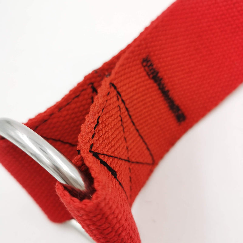 J Bryant Fitness Strap Loading Pin DIY Heavy Duty Strap for Olympic Weight Plates Pulley Cable Machine Attachment Home Gym Workout Equipment Use for LAT Pulldowns Red - BeesActive Australia