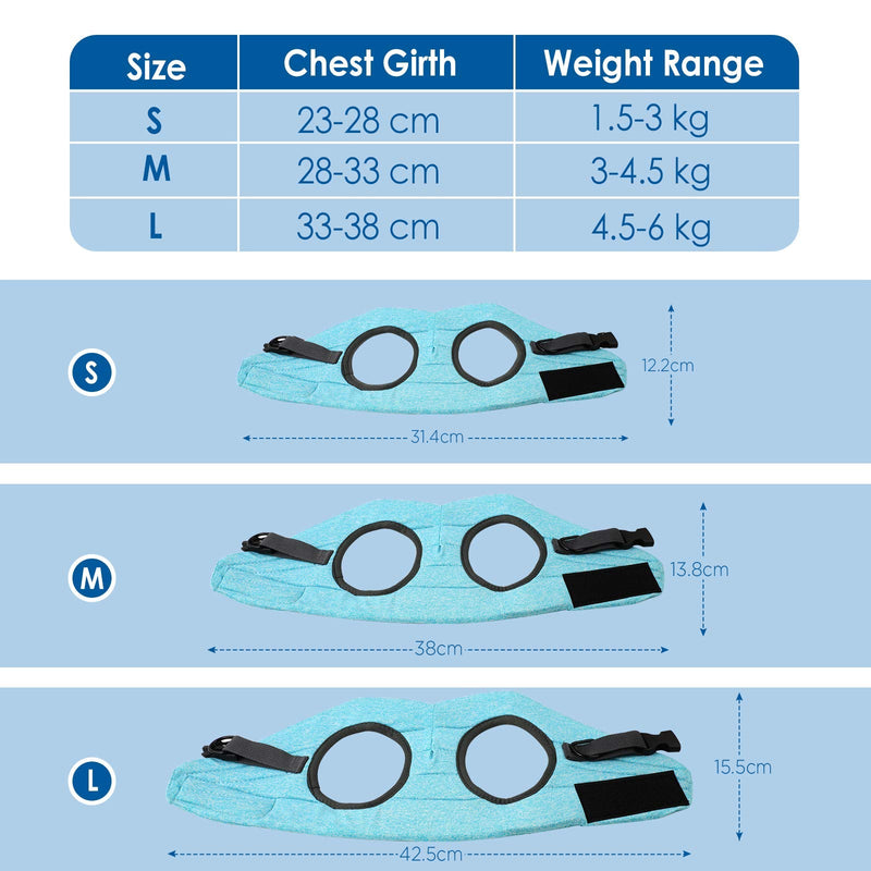 Simpeak Cat Harness and Leash for Walking Escape Proof Set,Adjustable Step in Outdoor Pet Vest Harness and Leash for Cats and Dogs Small Medium Large,Black Pink Green Grey Blue - BeesActive Australia