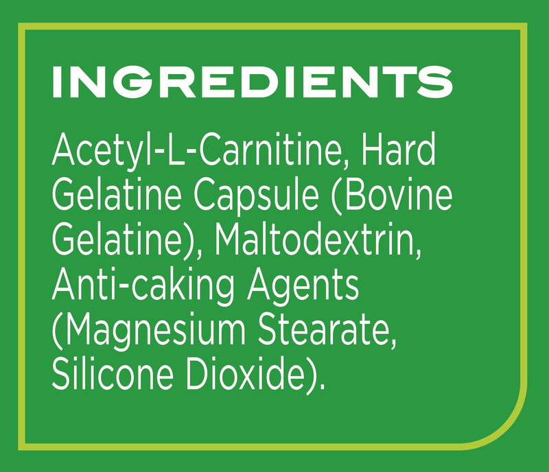 Reflex Nutrition Acetyl L-Carnitine Supplement (90 Caps) - BeesActive Australia