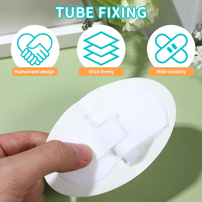 Milisten 10pcs Catheter Legband Holder Fixing Sticker Urinary Tube Drainag Tube Bag Paste Medical Supplies - BeesActive Australia