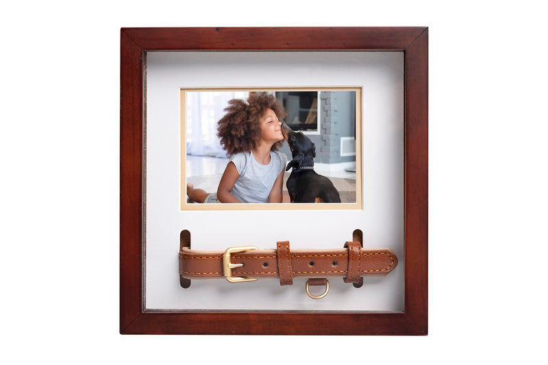 Pearhead Pet Collar Keepsake Picture Frame Espresso Collar Frame - BeesActive Australia
