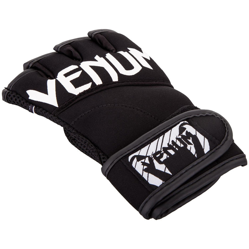 [AUSTRALIA] - Venum Essential Body Combat Gloves Black/White Small/Medium 