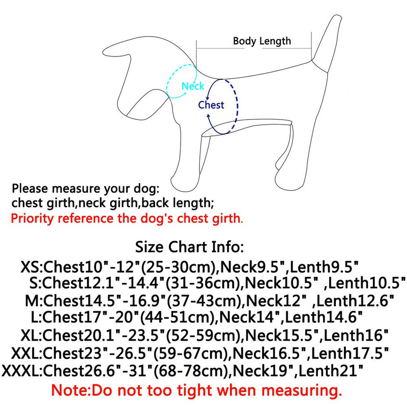 Vecomfy Fleece and Lining Extra Warm Dog Hoodie in Winter,Small Dog Jacket Puppy Coats with Hooded Small (Pack of 1) Red - BeesActive Australia