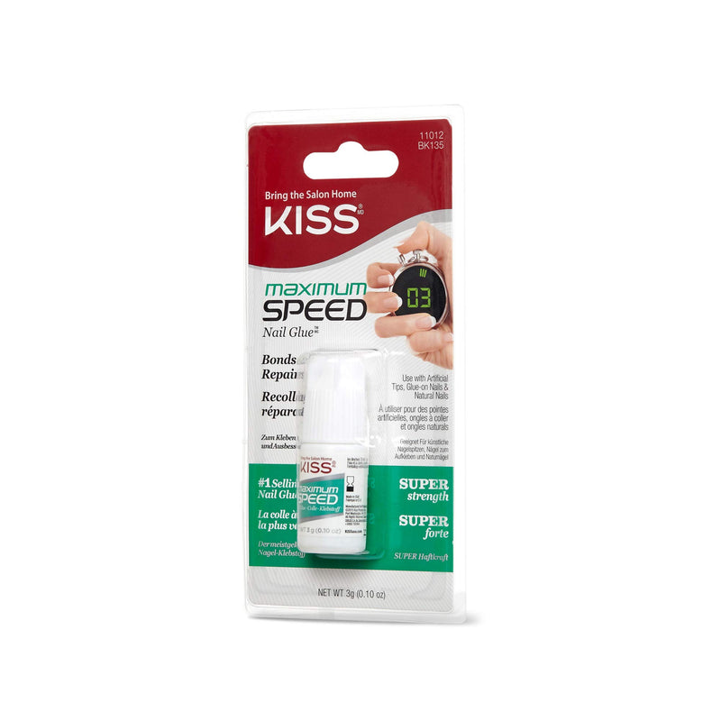 Kiss Products Maximum Speed Nail Glue BK135 (1 Pack) 1 PACK - BeesActive Australia
