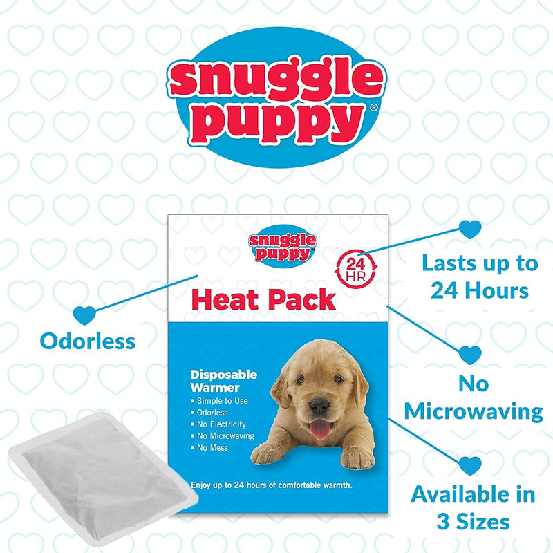 Snuggle Puppy - Extra Heat Pack Bundle - Comes with Snuggle Puppy and Extra 6-Pack of Heat Packs for Pets - BeesActive Australia